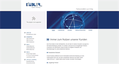 Desktop Screenshot of kuebler-ht.de